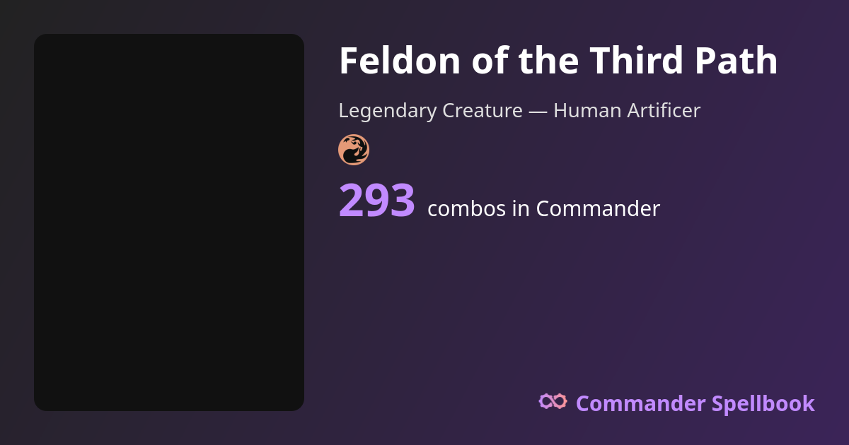 Feldon of the Third Path Combos | Commander Spellbook