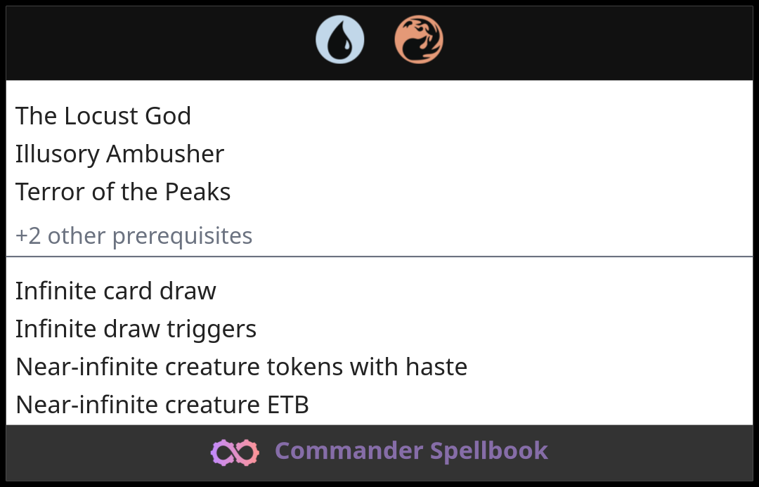 The Locust God | Illusory Ambusher | Terror of the Peaks