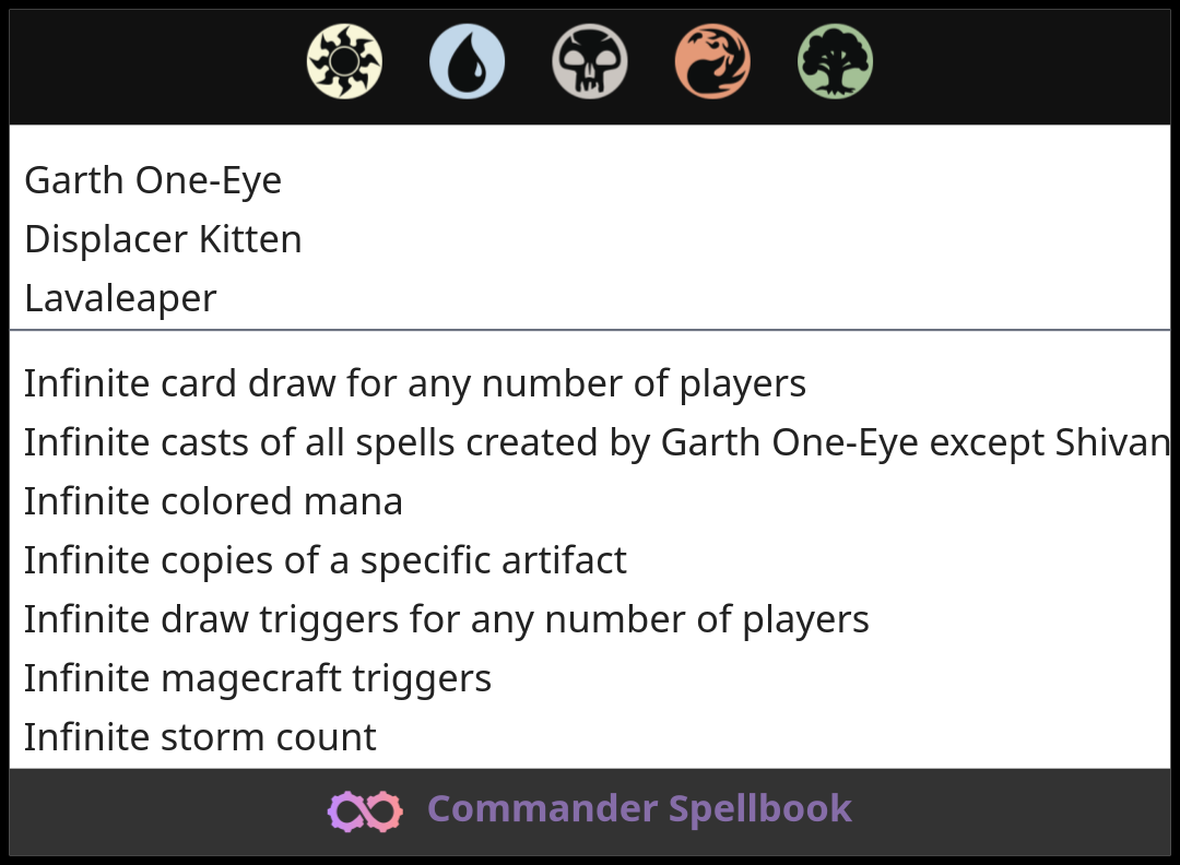 Garth One-Eye | Displacer Kitten | Lavaleaper