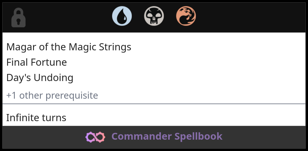 Magar of the Magic Strings | Final Fortune | Day's Undoing