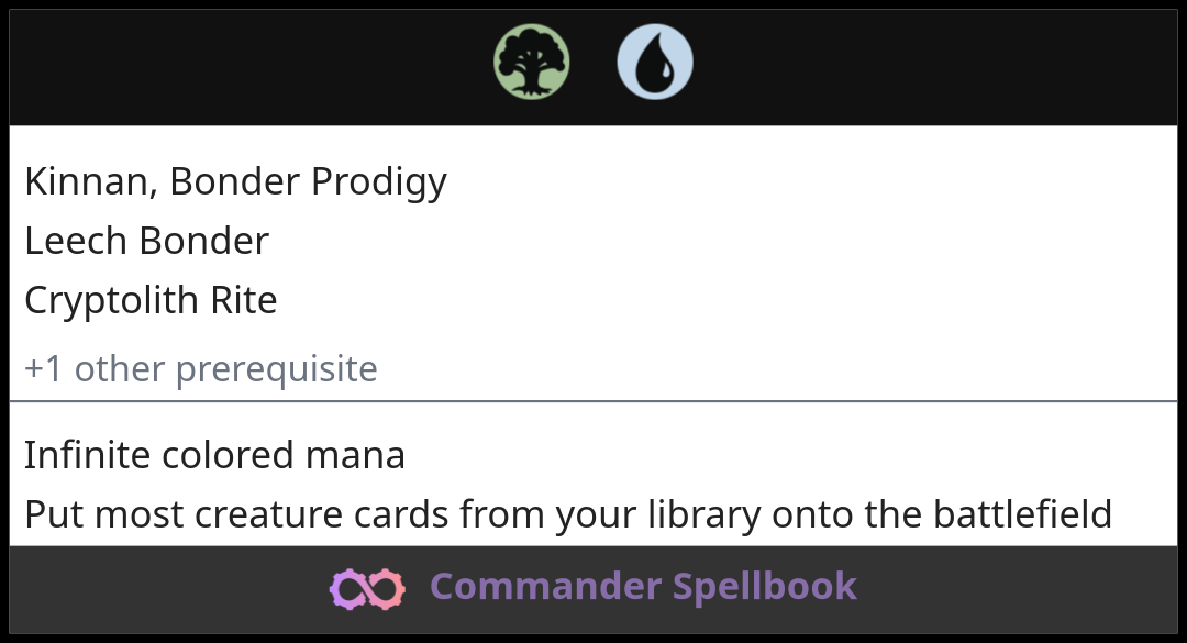 Kinnan, Bonder Prodigy | Leech Bonder | Cryptolith Rite