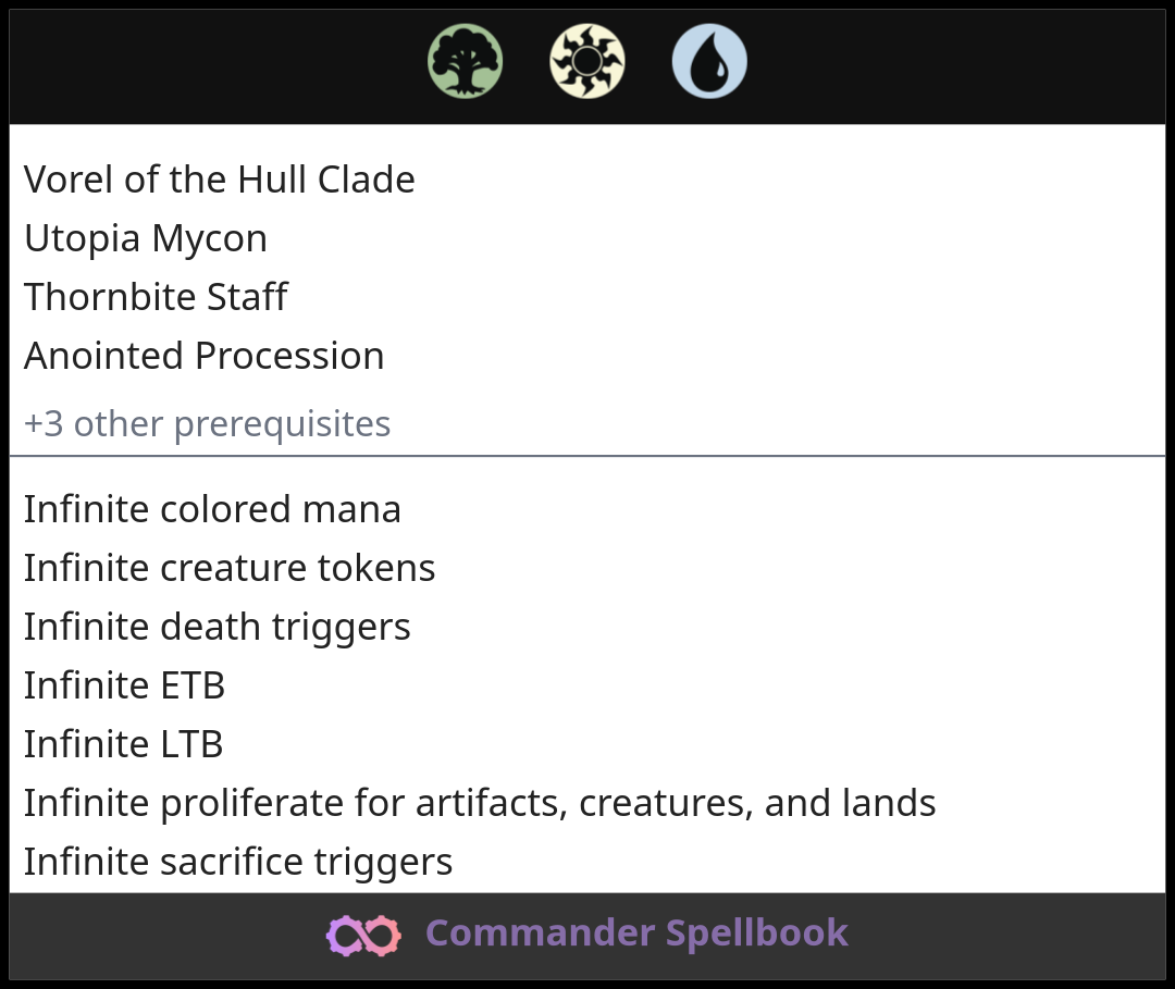 Vorel of the Hull Clade | Utopia Mycon | Thornbite Staff (and one other ...