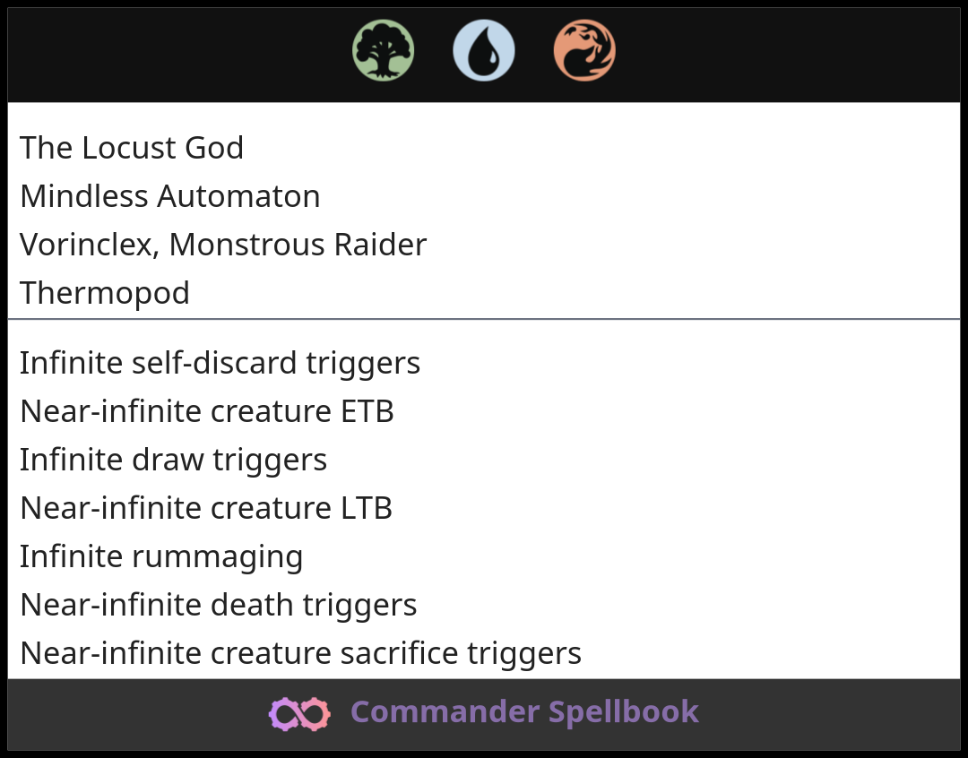 The Locust God | Mindless Automaton | Vorinclex, Monstrous Raider (and ...