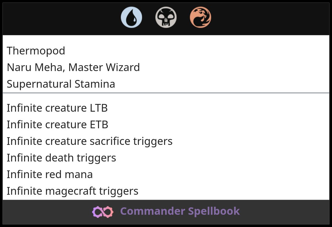 Thermopod | Supernatural Stamina | Naru Meha, Master Wizard