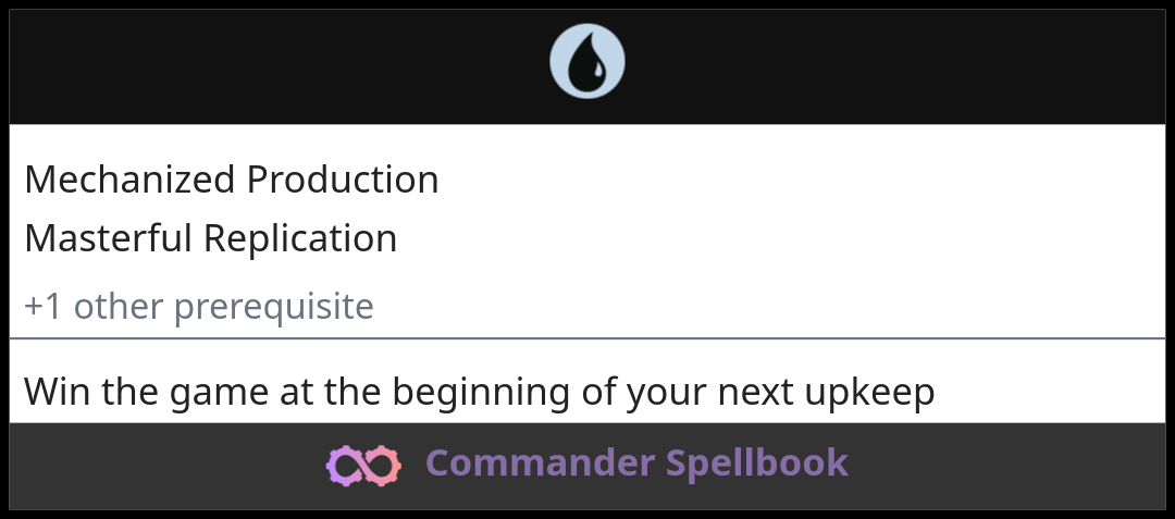 Mechanized Production | Masterful Replication