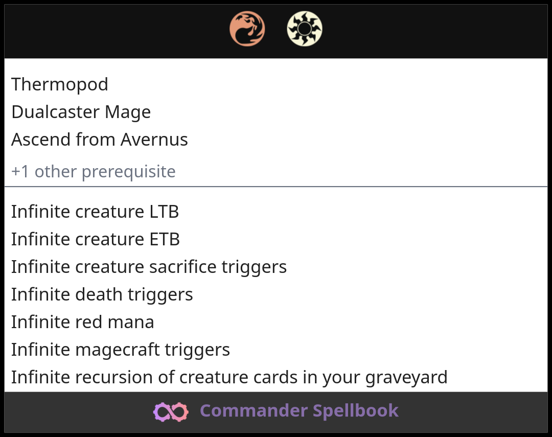 Thermopod | Dualcaster Mage | Ascend from Avernus
