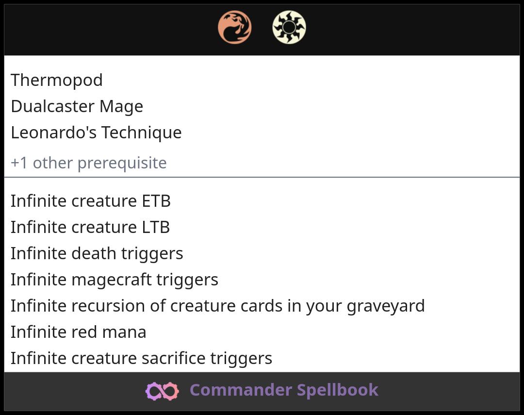 Thermopod | Leonardo's Technique | Dualcaster Mage