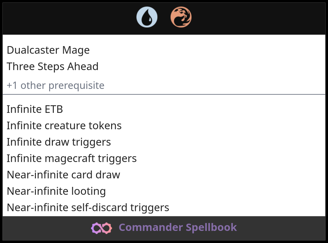 Dualcaster Mage | Three Steps Ahead