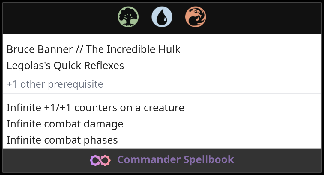 Bruce Banner // The Incredible Hulk | Legolas's Quick Reflexes