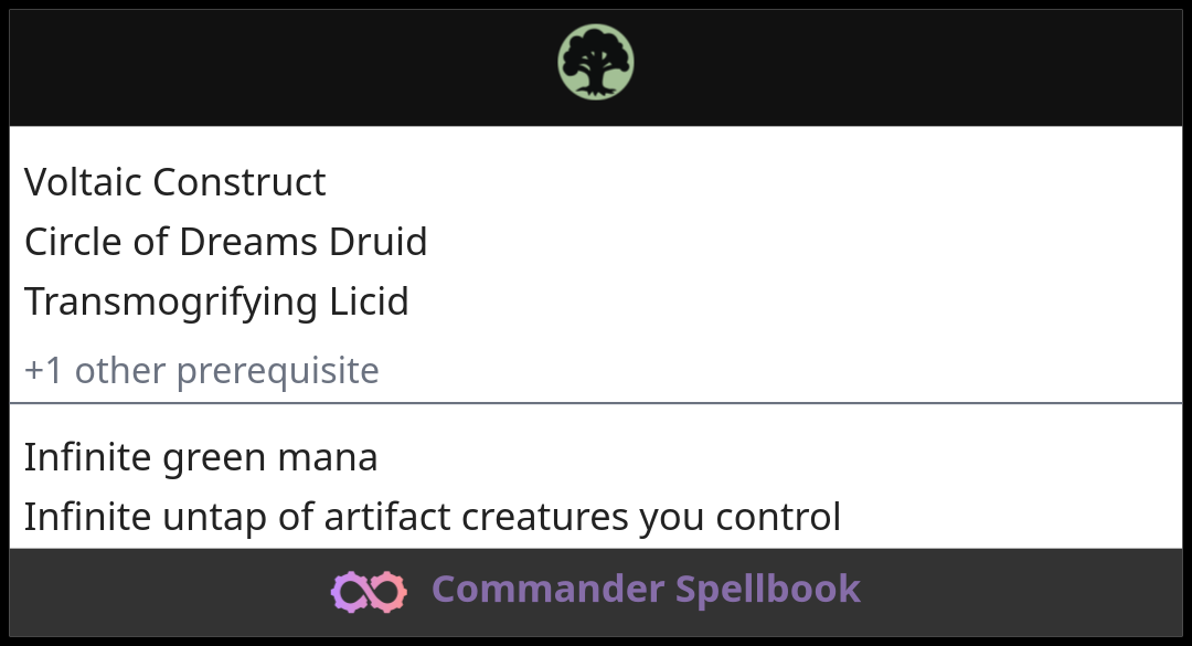 Voltaic Construct | Circle of Dreams Druid | Transmogrifying Licid