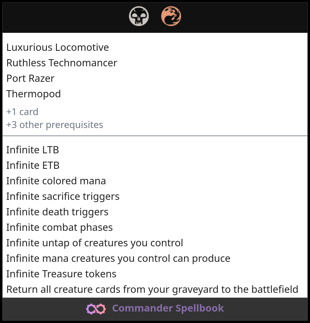 Luxurious Locomotive | Ruthless Technomancer | Port Razer (and two ...