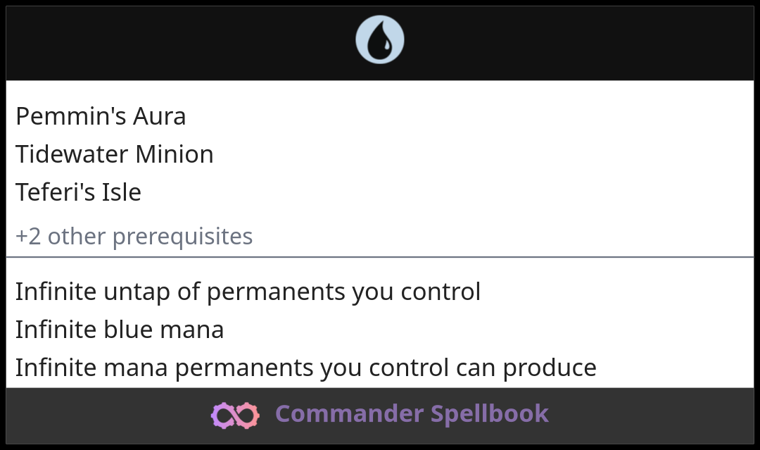 Pemmin's Aura | Tidewater Minion | Teferi's Isle