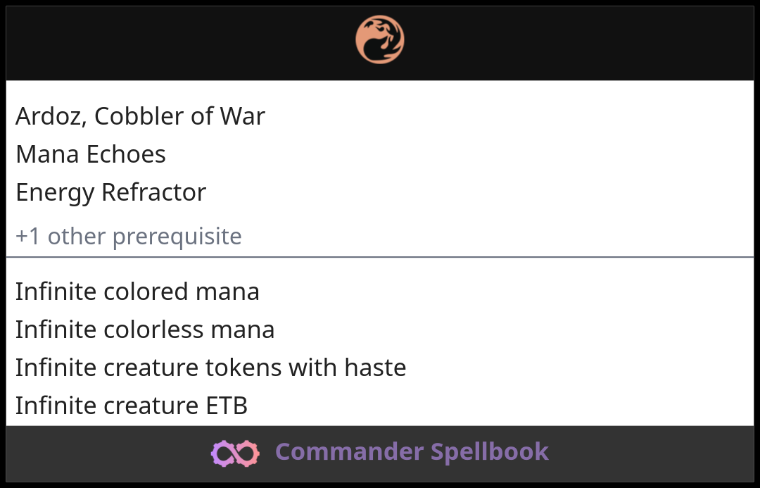 Ardoz, Cobbler of War | Mana Echoes | Energy Refractor