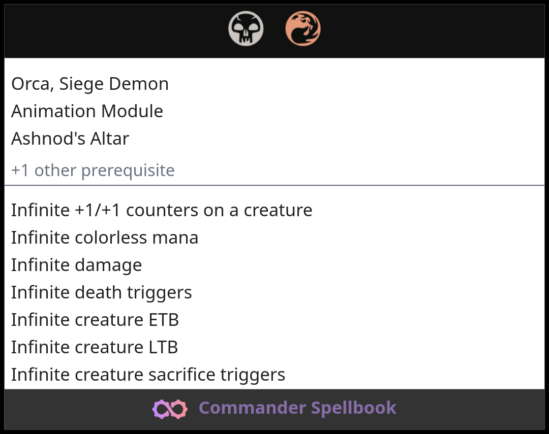 Orca, Siege Demon | Animation Module | Ashnod's Altar