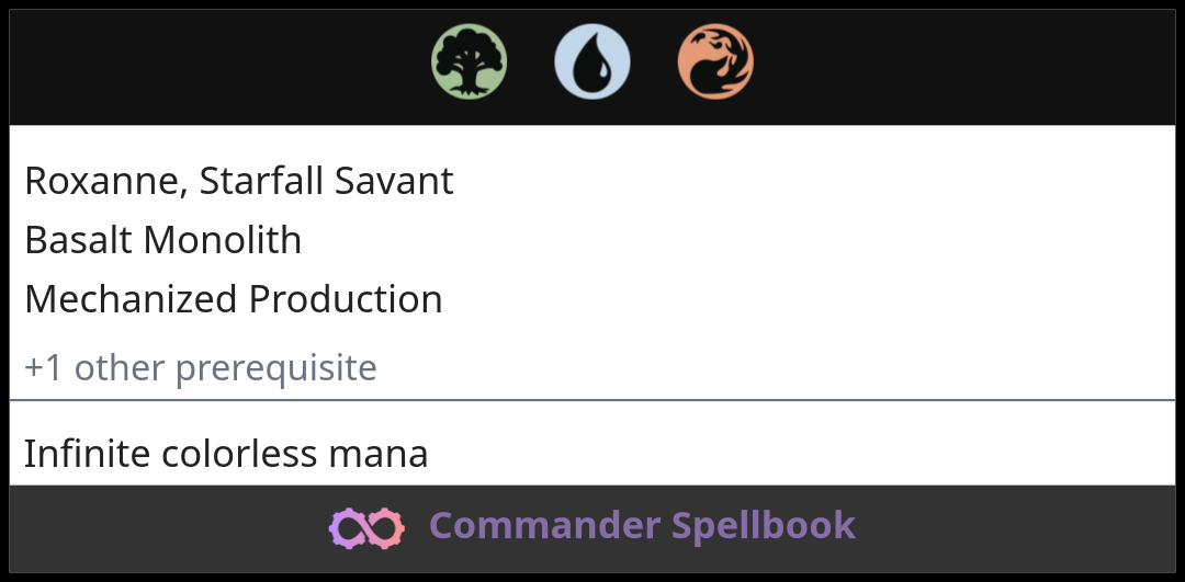 Roxanne, Starfall Savant | Basalt Monolith | Mechanized Production