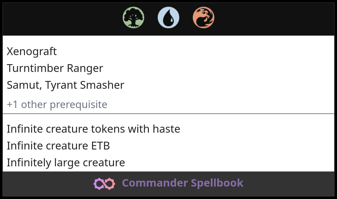 Xenograft | Turntimber Ranger | Samut, Tyrant Smasher