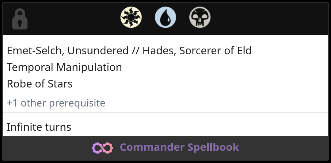 Emet-Selch, Unsundered // Hades, Sorcerer of Eld | Temporal Manipulation |  Robe of Stars