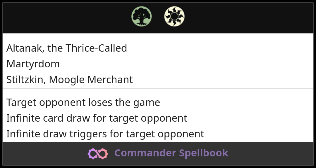 Altanak, the Thrice-Called | Martyrdom | Stiltzkin, Moogle Merchant