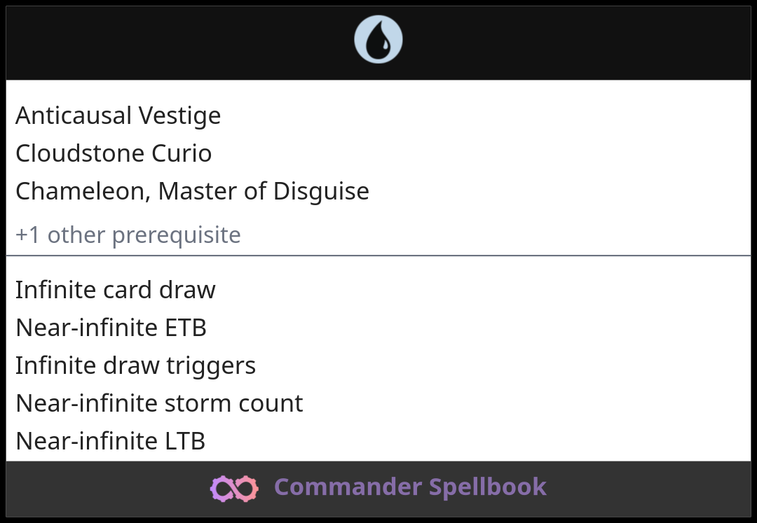 Anticausal Vestige | Cloudstone Curio | Chameleon, Master of Disguise