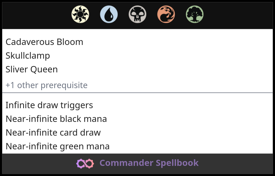 Cadaverous Bloom | Skullclamp | Sliver Queen