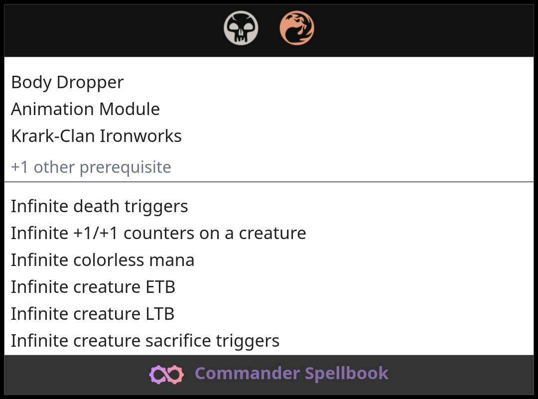 Body Dropper | Animation Module | Krark-Clan Ironworks