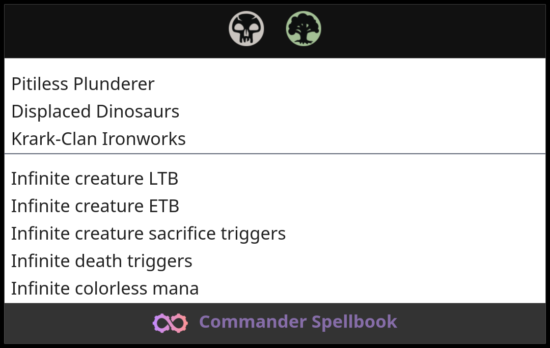 Pitiless Plunderer | Displaced Dinosaurs | Krark-Clan Ironworks