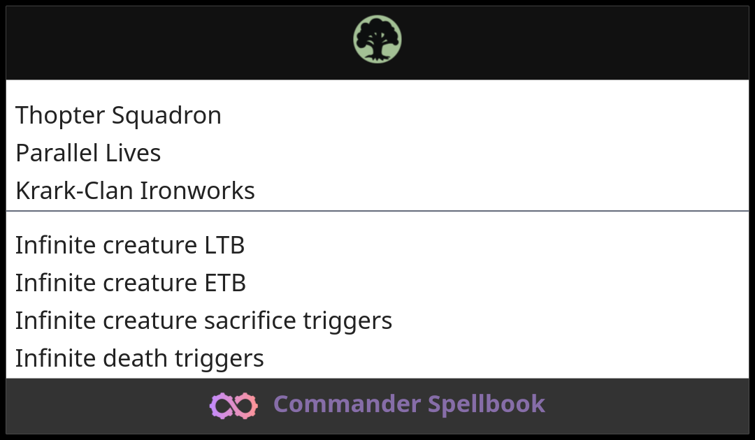 Thopter Squadron | Parallel Lives | Krark-Clan Ironworks