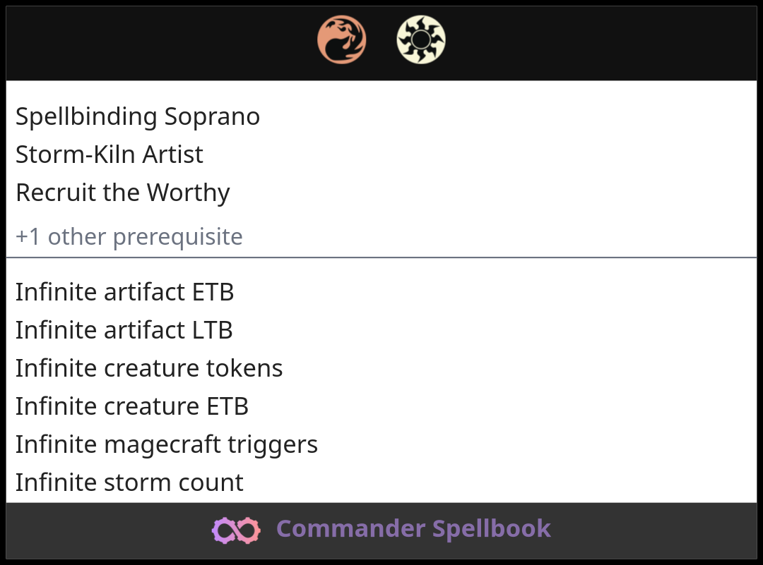 Spellbinding Soprano | Storm-Kiln Artist | Recruit the Worthy