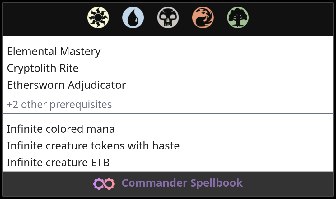 Elemental Mastery | Cryptolith Rite | Ethersworn Adjudicator