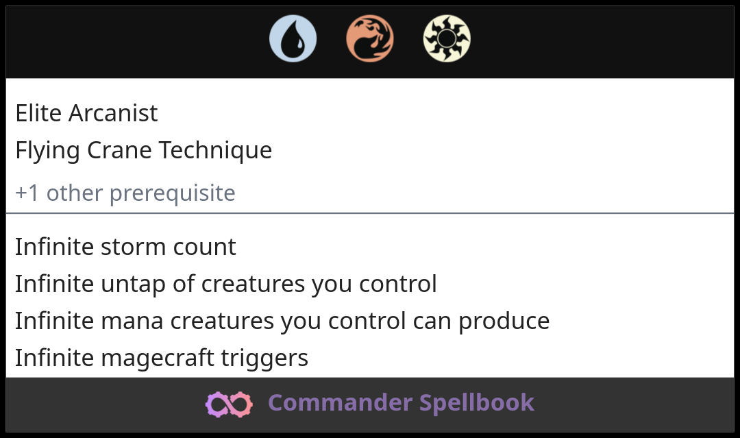 Elite Arcanist | Flying Crane Technique