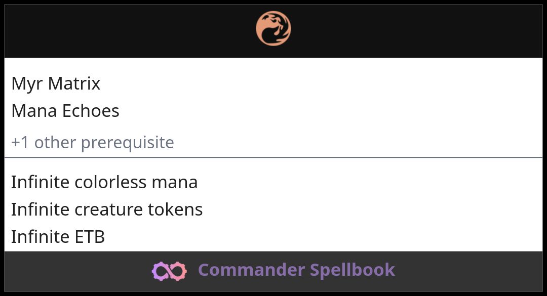 Myr Matrix | Mana Echoes