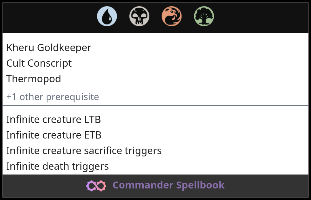 Kheru Goldkeeper | Cult Conscript | Thermopod