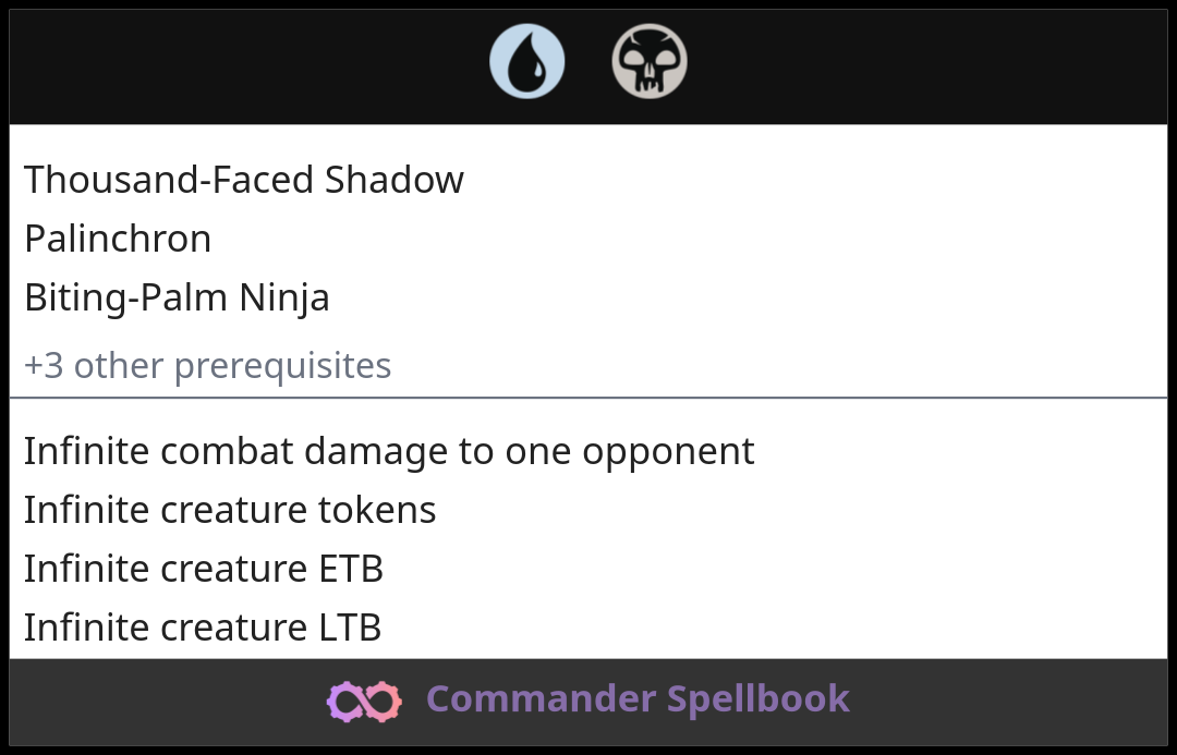 Thousand-Faced Shadow | Palinchron | Biting-Palm Ninja