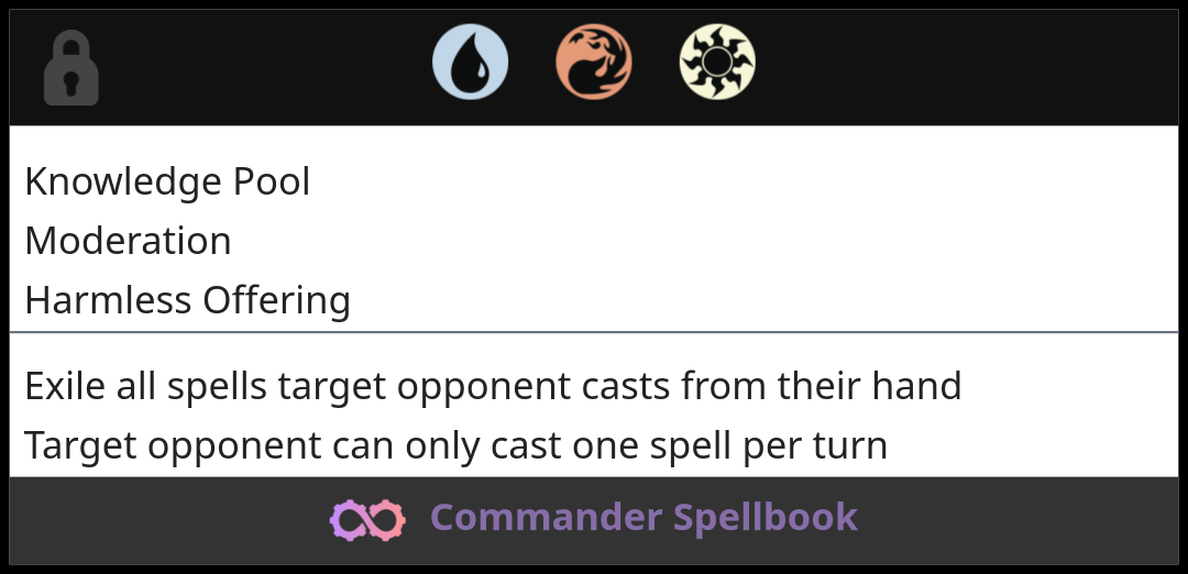 Knowledge Pool | Moderation | Harmless Offering