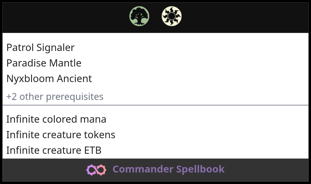 Patrol Signaler | Paradise Mantle | Nyxbloom Ancient