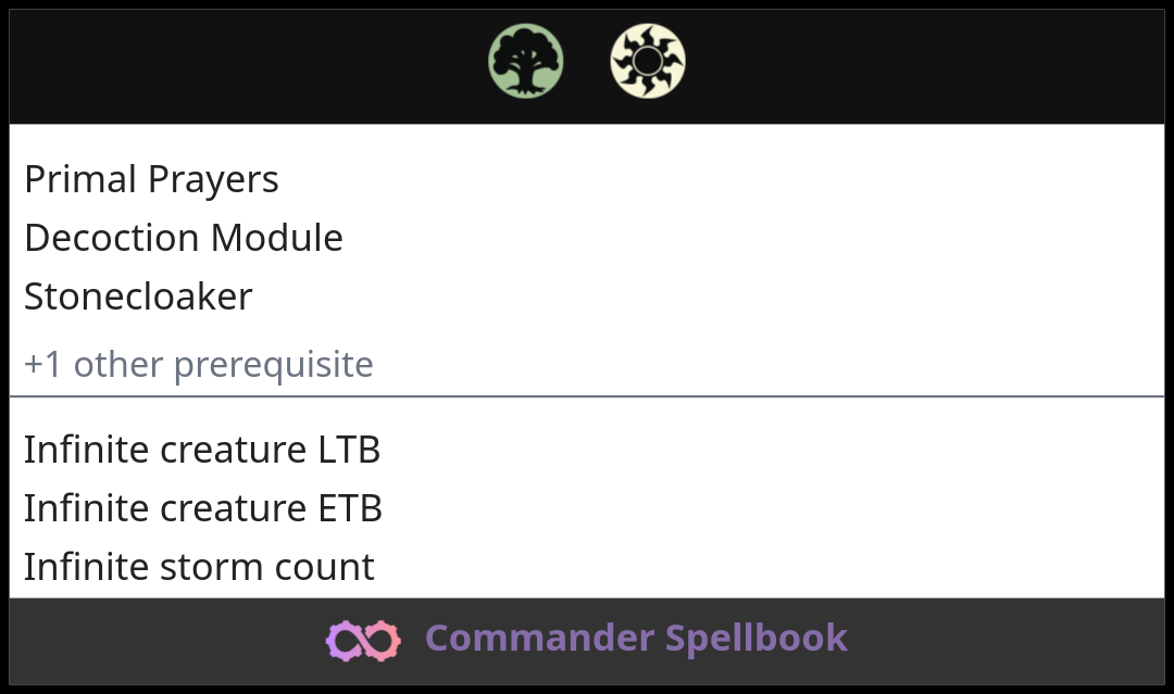 Primal Prayers | Decoction Module | Stonecloaker