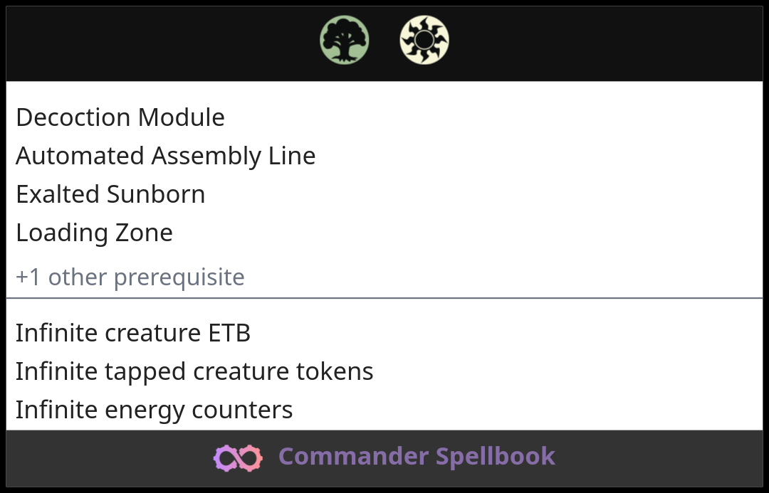 Decoction Module | Automated Assembly Line | Exalted Sunborn (and one ...