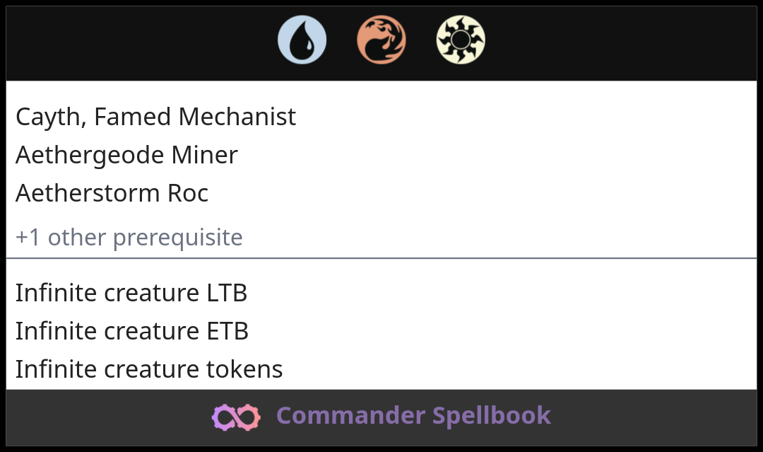Cayth, Famed Mechanist | Aethergeode Miner | Aetherstorm Roc