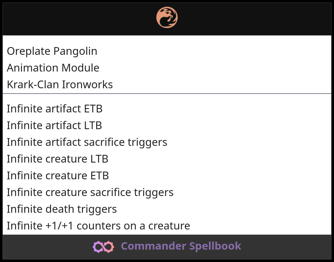 Oreplate Pangolin | Animation Module | Krark-Clan Ironworks