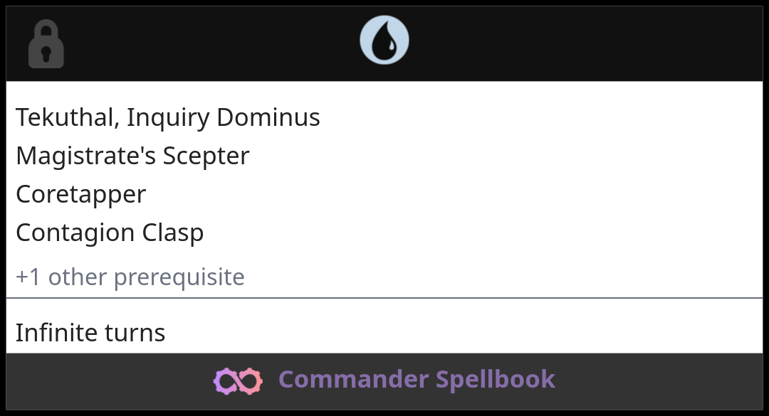 Tekuthal, Inquiry Dominus | Magistrate's Scepter | Coretapper (and one ...