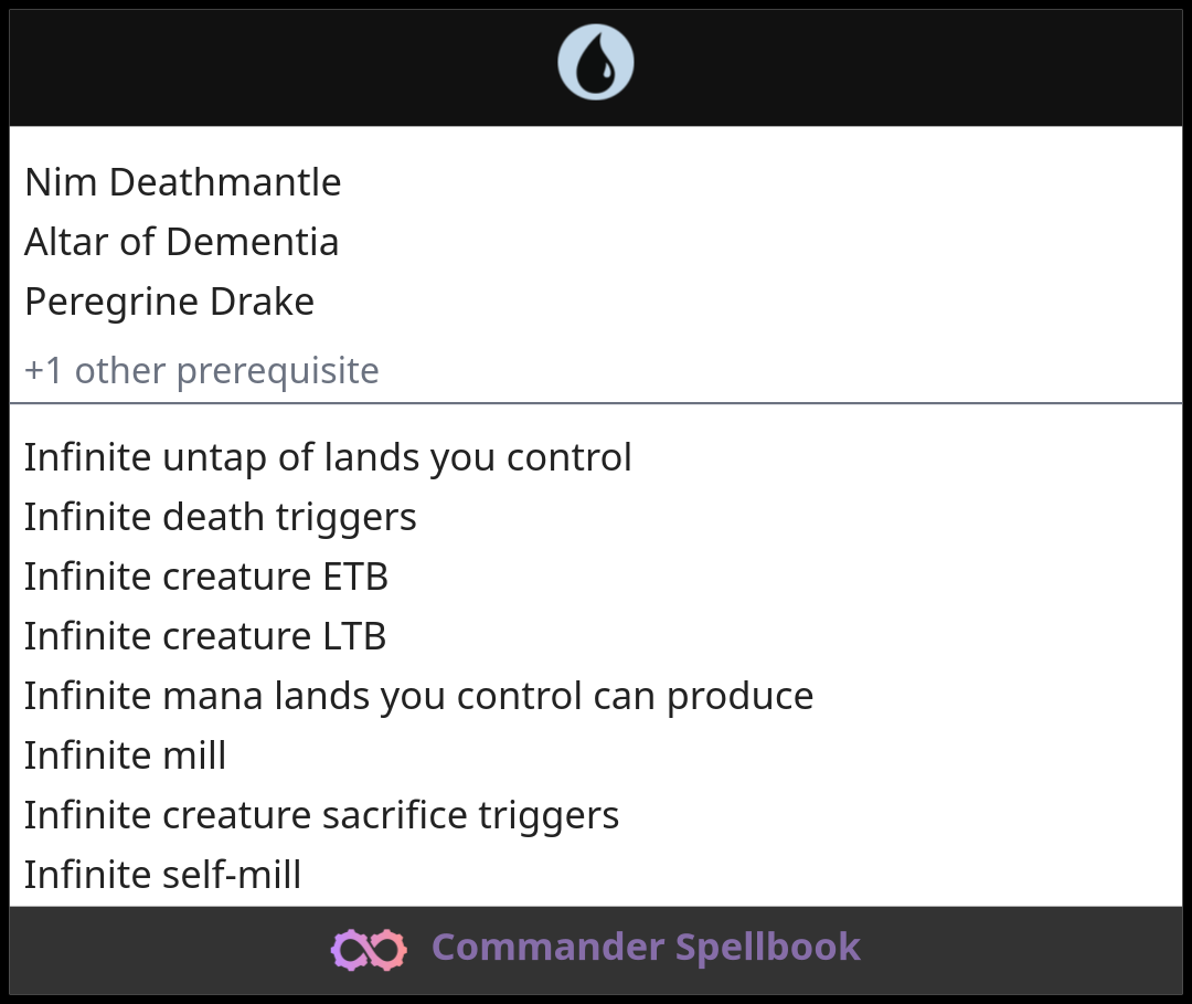 Nim Deathmantle | Altar of Dementia | Peregrine Drake