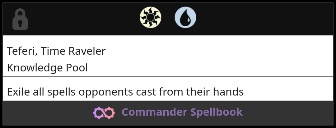 Teferi, Time Raveler | Knowledge Pool