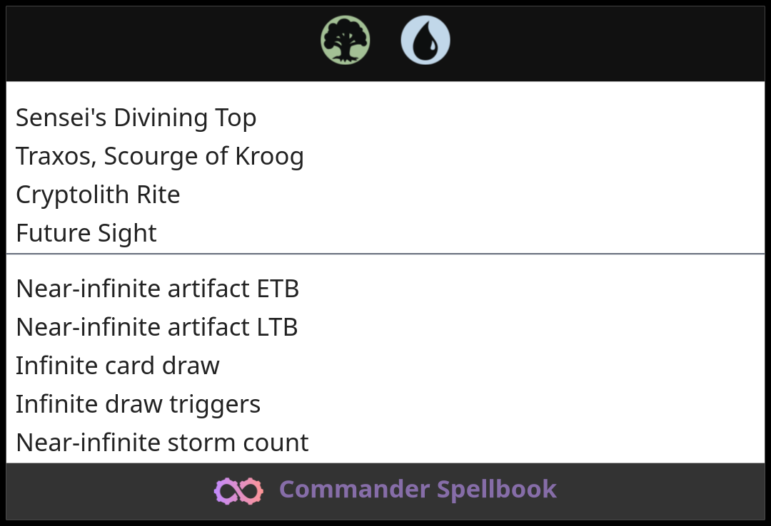 Traxos, Scourge of Kroog | Sensei's Divining Top | Cryptolith Rite (and ...