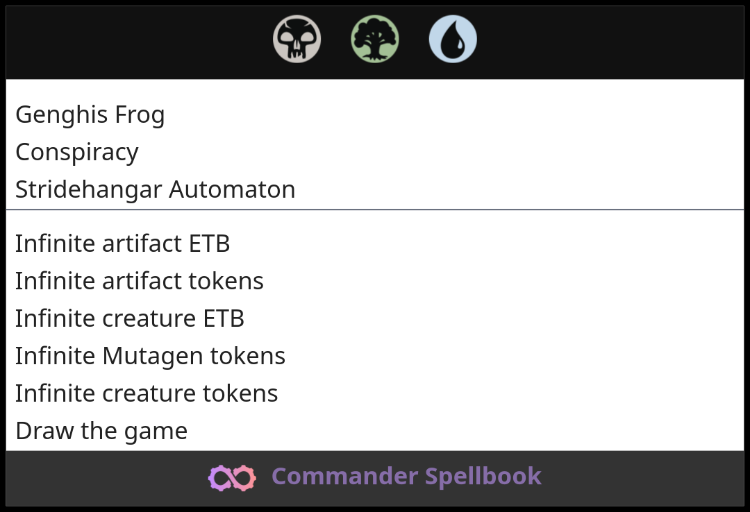 Genghis Frog | Stridehangar Automaton | Conspiracy