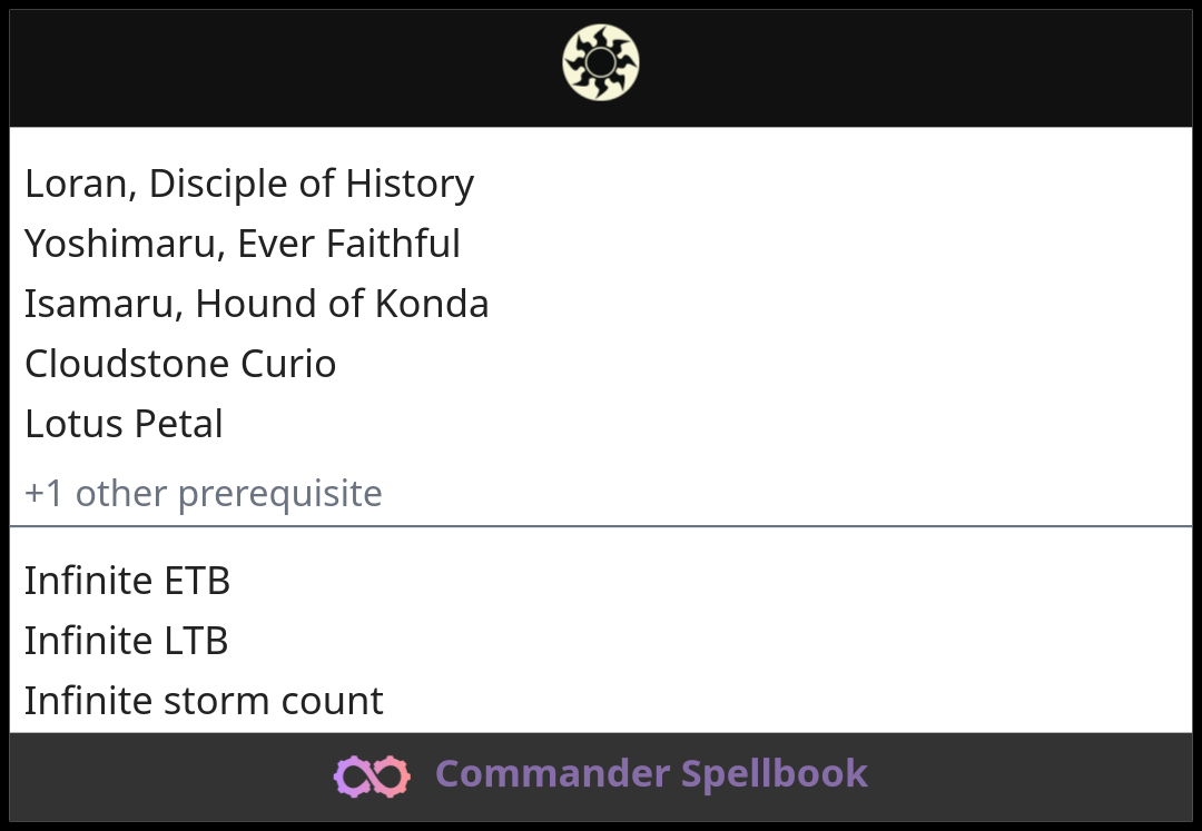 Loran, Disciple of History | Yoshimaru, Ever Faithful | Isamaru, Hound ...