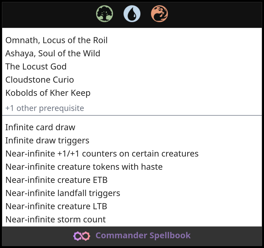 Omnath, Locus of the Roil | Ashaya, Soul of the Wild | The Locust God ...
