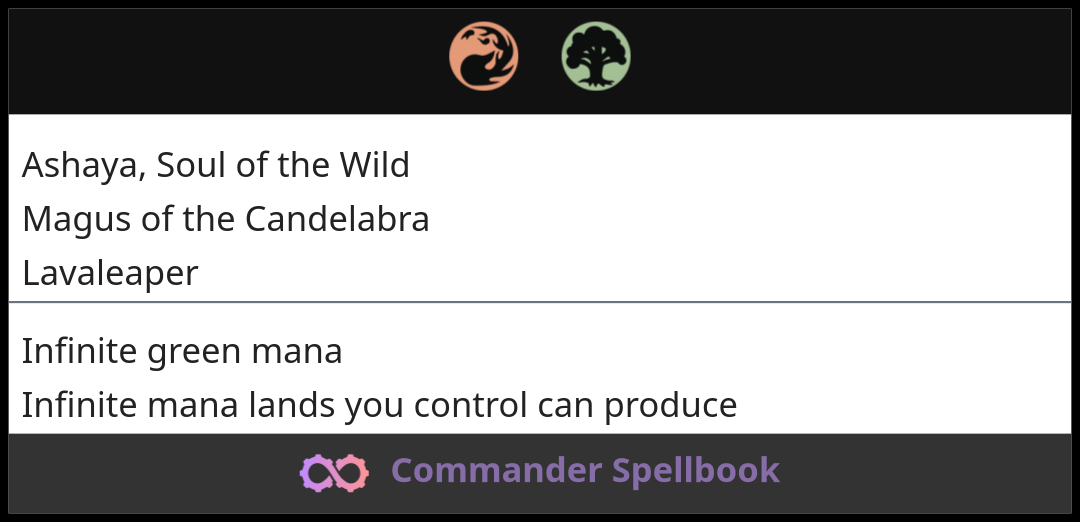 Ashaya, Soul of the Wild | Magus of the Candelabra | Lavaleaper