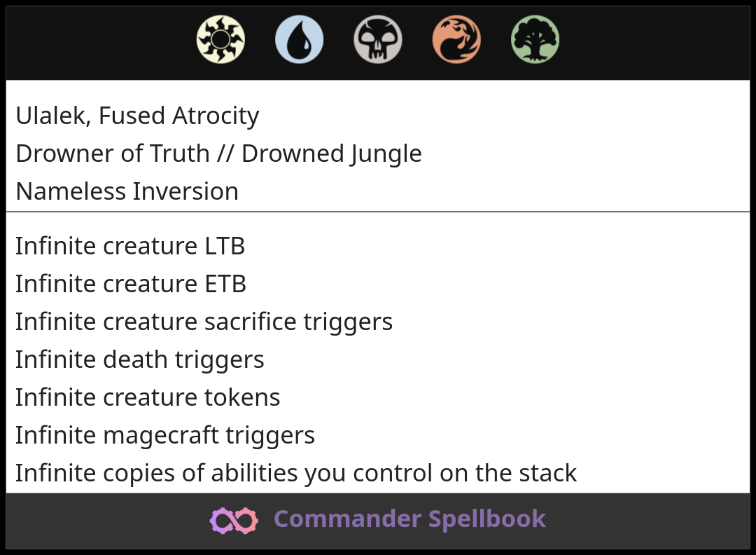 Ulalek, Fused Atrocity | Drowner of Truth // Drowned Jungle | Nameless ...