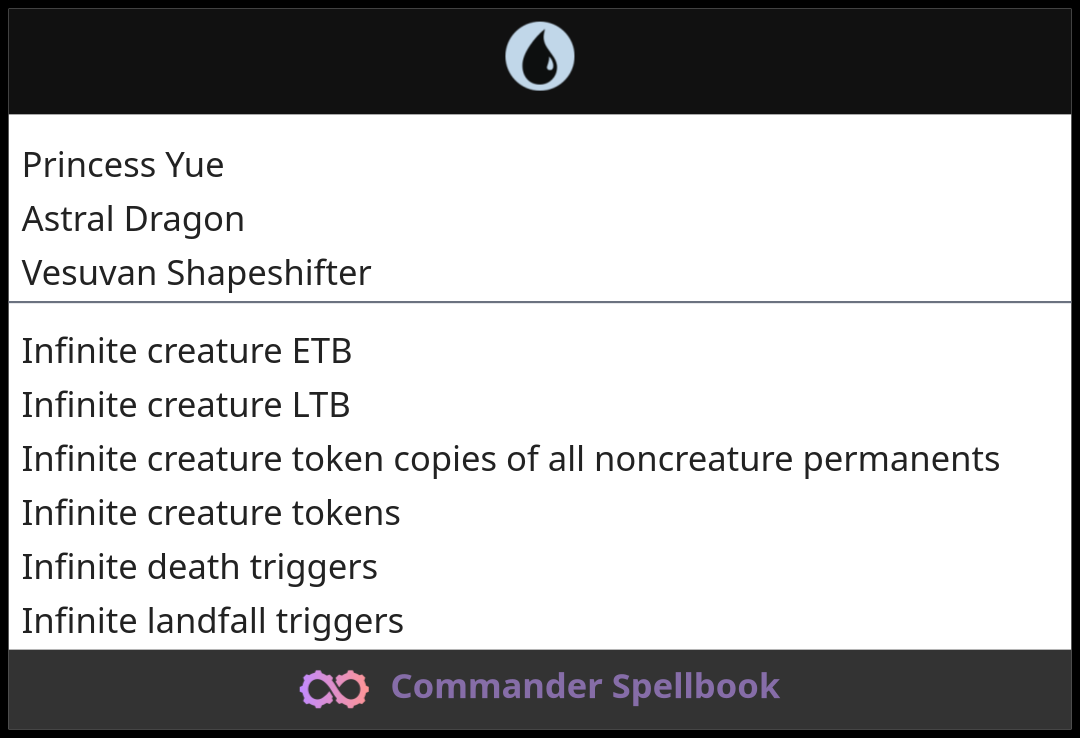 Princess Yue | Astral Dragon | Vesuvan Shapeshifter