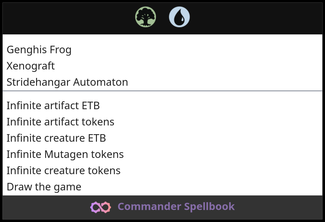 Genghis Frog | Stridehangar Automaton | Xenograft